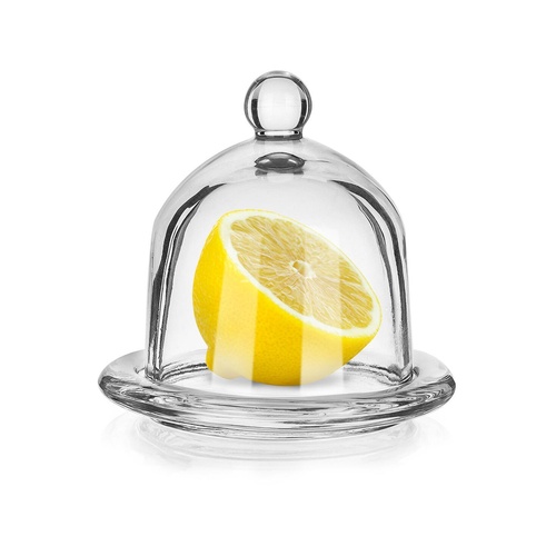 dóza na citron  9,5cm LIMON skleněná