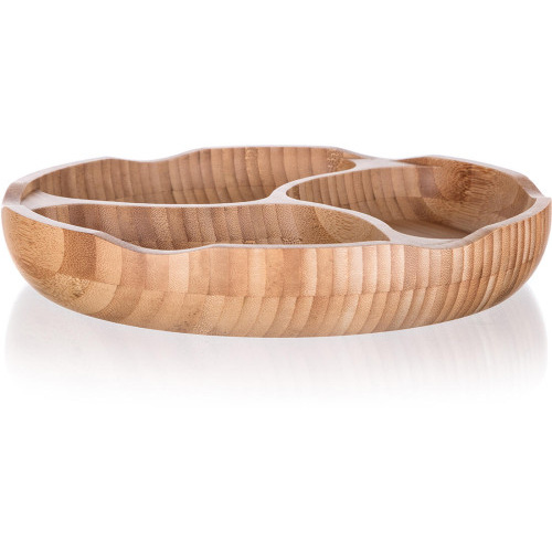 miska dělená pr.25x4cm bambus BRILLANTE