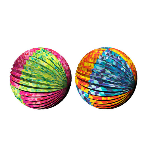 lampion papírový pr. 25cm, s klipem, MY PARTY mix 2 dekory