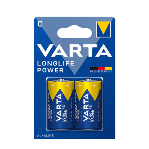 baterie C, LR14 alkalická Longlife Power (2ks) VARTA