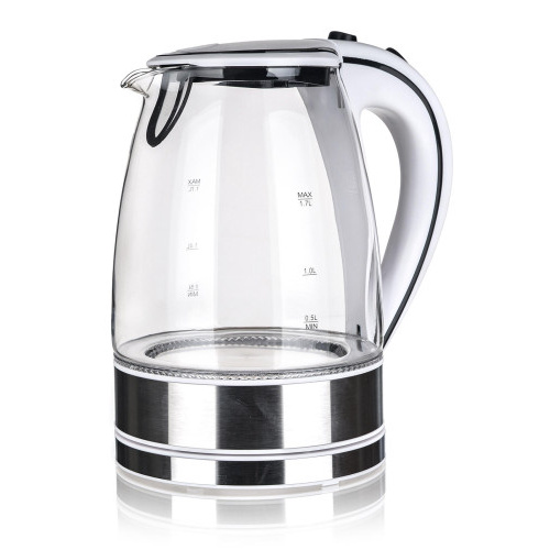 konvice rychlovarná BLAZE 1,7l skl. LED 1850-2200W