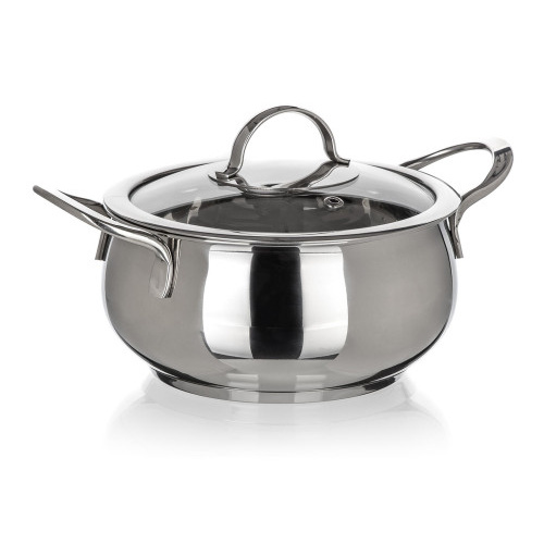 hrnec  14cm se skl.poklicí 1,2l nerez PICCOLO