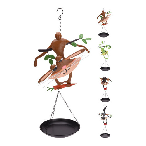 pítko,koupel pro ptáky ZVÍŘÁTKO 39,5x21x67cm kov.mix dekorů