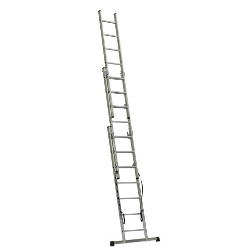 žebřík Al un. 3d.  7př. 1,91/3,99m VHR SSTS 3x7 nosnost 150kg ELKO