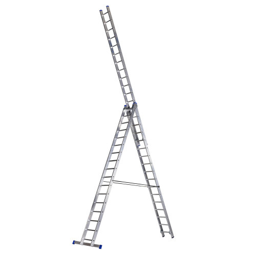 žebřík Al un. 3d. 17př. 4,57/11,33m VHR P 3x17 nosnost 120kg ELKOP