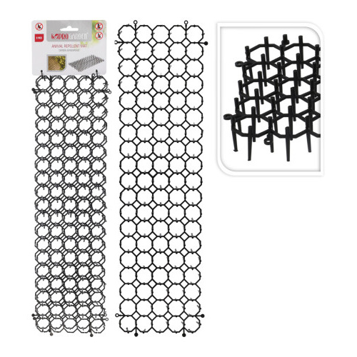 podložka s hroty odpuzující zvířata 48x13x3cm PH ČER (2ks)