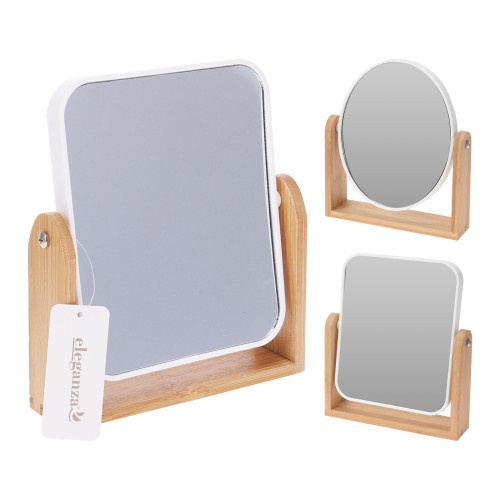 zrcátko koupelnové 18x21cm PH/bambus mix tvarů