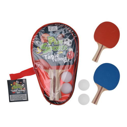 sada STOLNÍ TENIS  4díl. (2x pálka, 2x míček)