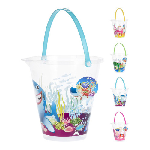 kbelík s ouškem DĚTSKÝ, MOŘSKÝ MOTIV, 22x23cm PH TRA/mix barev