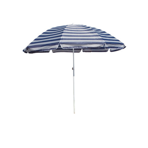 slunečník 190/230cm MO/BÍ PRUHY