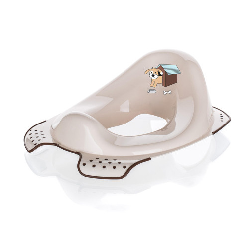 sedátko WC dětské DOG protiskluz.prvky PH BÉŽ