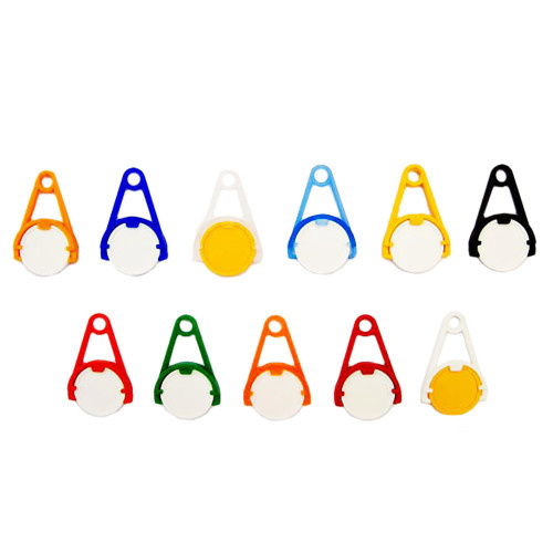 přívěšek na klíče ŽETON PH mix barev (5ks)