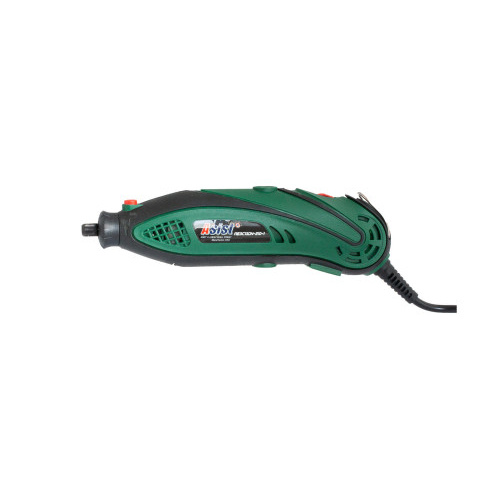 bruska mini přímá 135W v kufru, příslušenstvím 210díl. ASIST