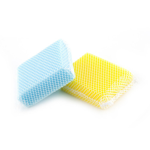 houbička na nádobí 10x8x3,5cm ŽL/MO (2ks)