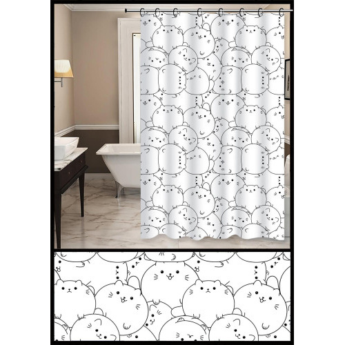 závěs koupel.180x200cm PEVA POSTAVIČKY