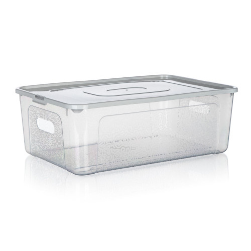 box úložný MULTIBOX 11l, 39x26x13cm, víko, klip, PH