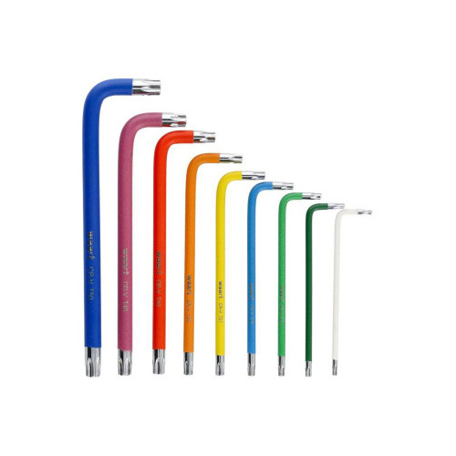 sada imbus T10–50, 9díl., prodlouž.s otvorem a magnetem, barev.