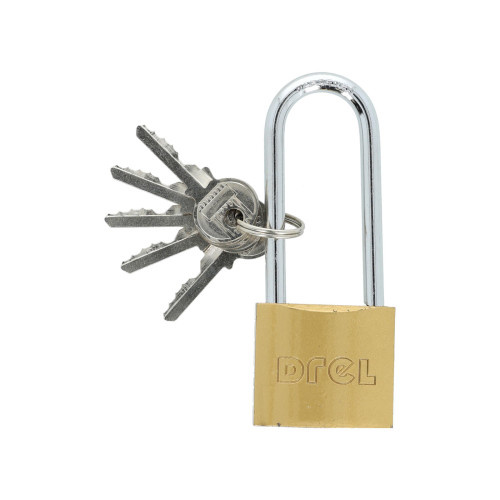 zámek visací 40mm prodloužený Ms 5kl.