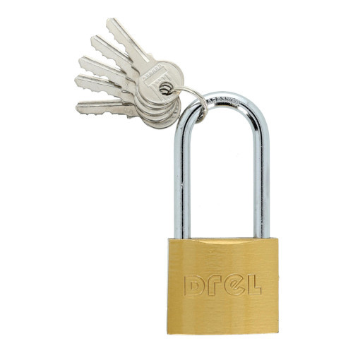 zámek visací 50mm prodloužený Ms 5kl.