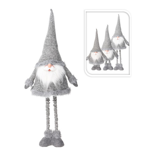 dekorace SANTA 112cm teleskopické nohy STŘ/ŠE mix