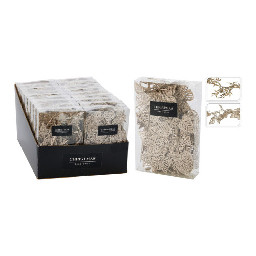 girlanda LISTY 180cm ZLA mix