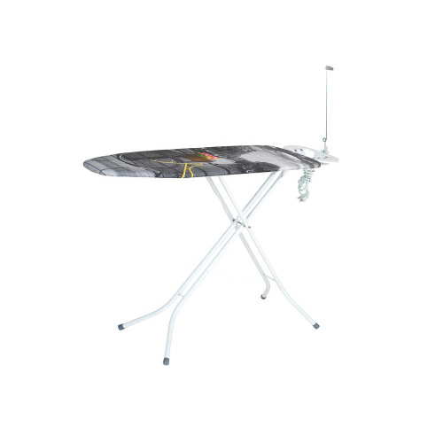 prkno žehlicí EURO II 120x38cm BA, kov, se zásuvkou