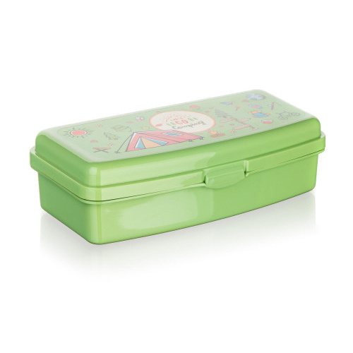 box svačinový 20x9,5x5,5cm CAMPING s klick uz.PH ZE