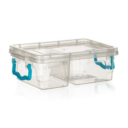 dóza GEMA dělená obdél. 0,4+0,6l, PH TRA/TYRK madla