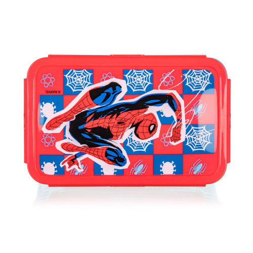 box svačinový 20x13x7cm SPIDERMAN s klick uz. PH