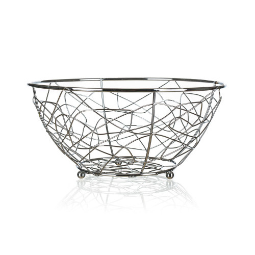 košík na ovoce VANITY pr.23x11cm Cr
