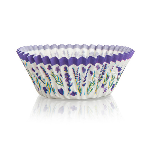 košíček cukrářský 11,5x3cm papírový (60ks) LAVENDER