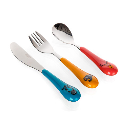 příbor dětský ZOO PH rukojeť sada 3díl.