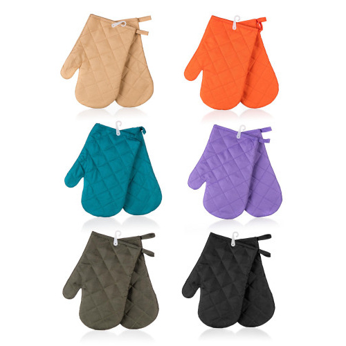 chňapka PES 27x17cm SOLID s poutkem (2ks) mix barev