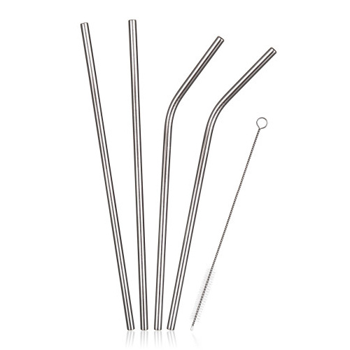 brčka nerez 21,5cm (4ks) + kartáček na čištění