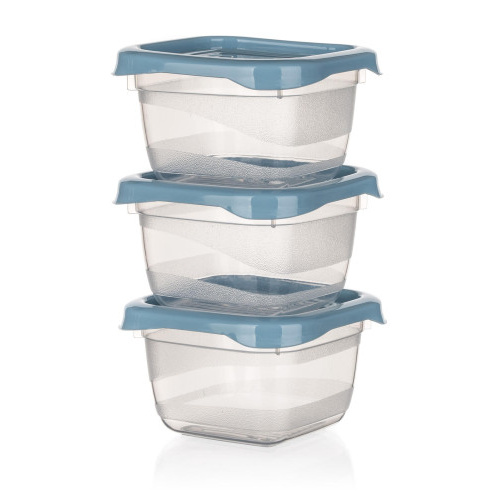 dóza čtverc. 0,1l 6,5x6,5x4cm PH TRA/MO (3ks) CULINARIA