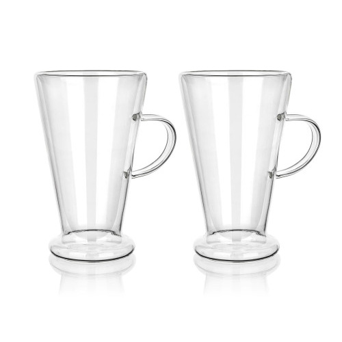 hrnek 400ml dvoustěnný DOBLO skleněný (2ks)