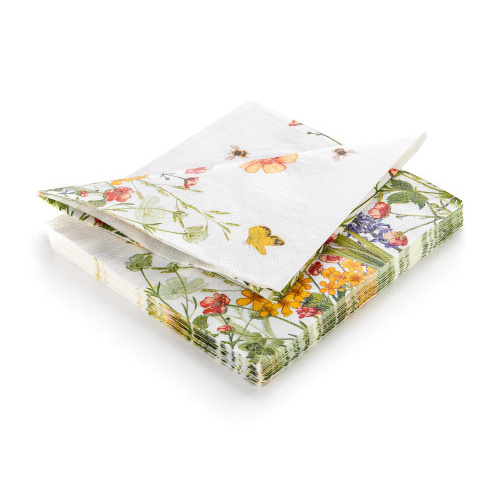ubrousky 33x33cm MEADOW 3vrstvé (20ks)