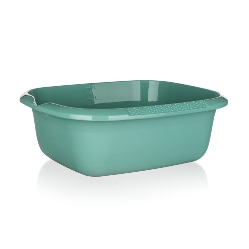 umyvadlo čtverec 34x34x12,5cm, 9l, s výlevkou PH ZE