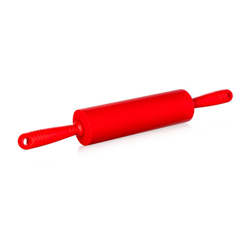 váleček na těsto obouruč.46,5x6,5cm PH/silikon CULINARIA Red