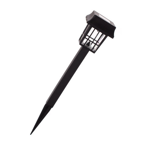 lampa solární 6,7x6,7cm, v.32,5cm, 1LED, PH ČER