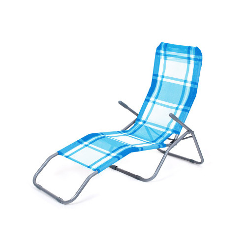 lehátko skládací kov.142x60x96cm KOSTKA MO, nosnost 100kg