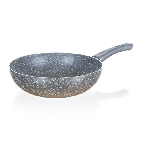 pánev WOK 28cm nepřiln.povrch CUISINO GRANITE GREY