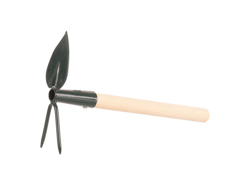 okopávačka srdíčko 2 hroty S NÁSADOU 27cm PROFI