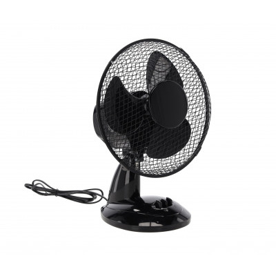 Stolní ventilátor černý 25W