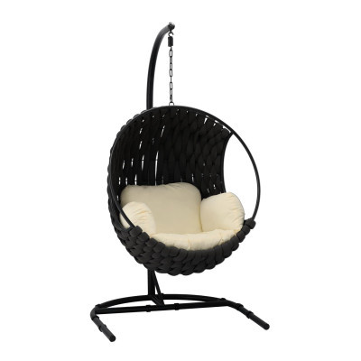 Závěsné křeslo TABANI černé