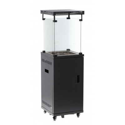 ALDOTRADE terasový plynový ohřívač BISTRO 136cm černý