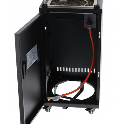 ALDOTRADE terasový plynový ohřívač BISTRO 136cm černý