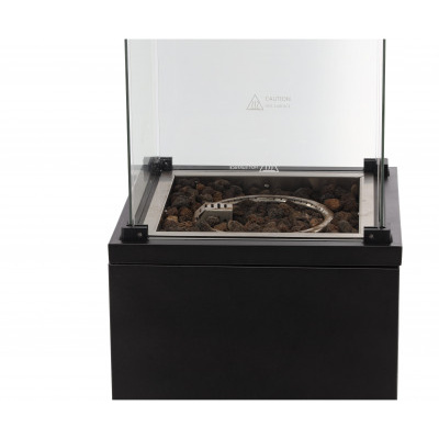 ALDOTRADE terasový plynový ohřívač BISTRO 136cm černý