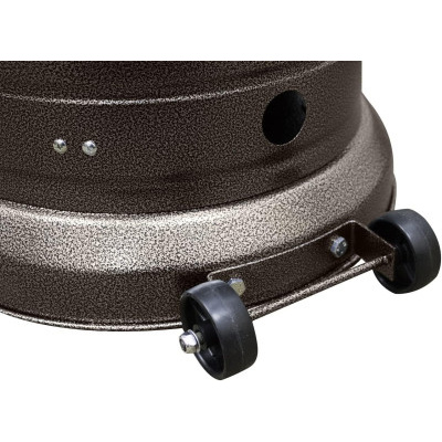 ALDOTRADE Terasový plynový ohřívač Hříbek bronzový