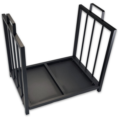 Kovový stojan na dřevo s přenosnou taškou 51x37x50,5cm